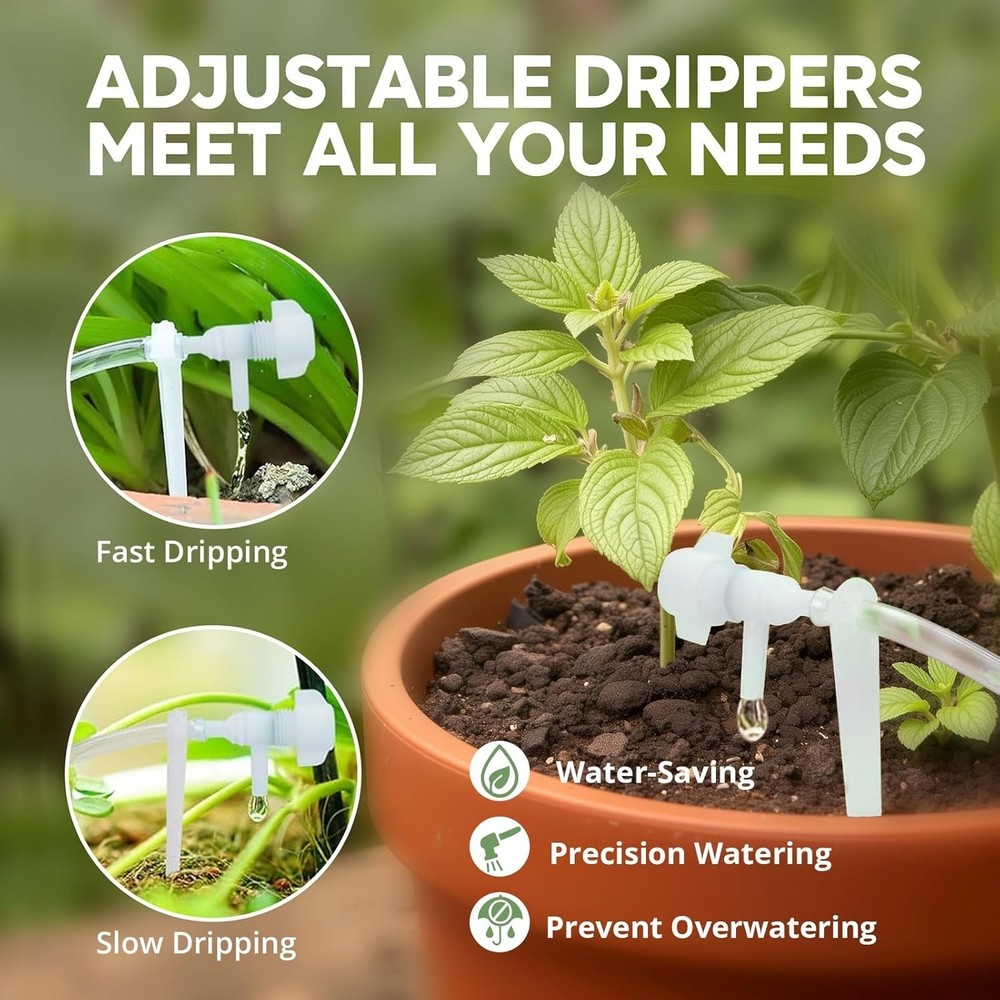 Automatic Watering System for 15 Potted Plants