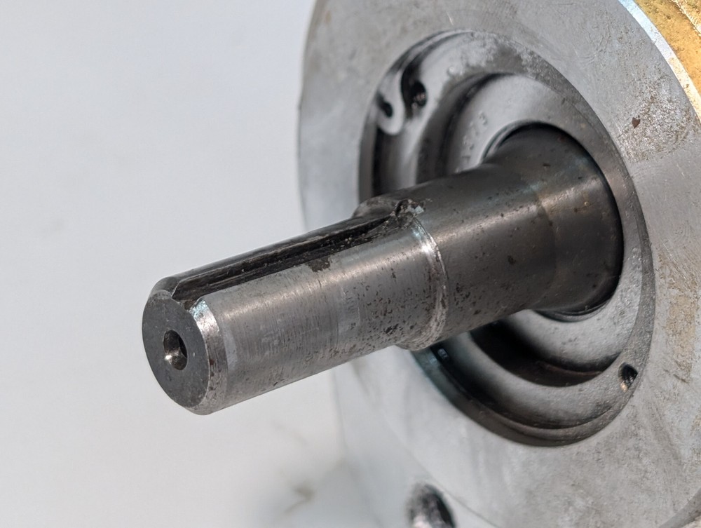 Denison Vintage Industrial Hydraulic Pump, Flange Mounted, Model Unknown