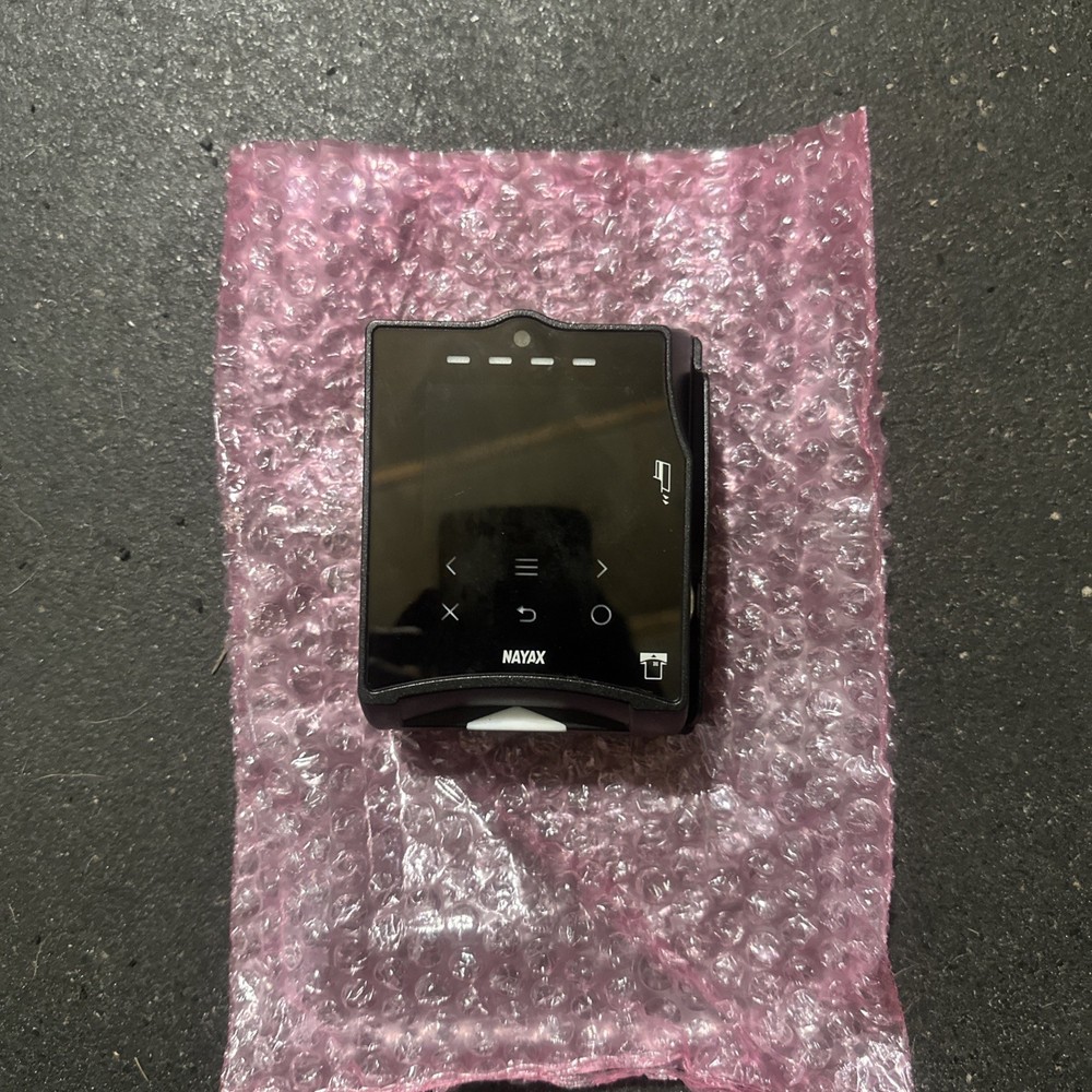 Black Nayax VPOS Touch Credit Card Reader