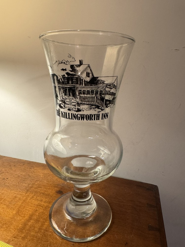 Killingworth Inn Hurricane Glass. Own A Piece Of History.