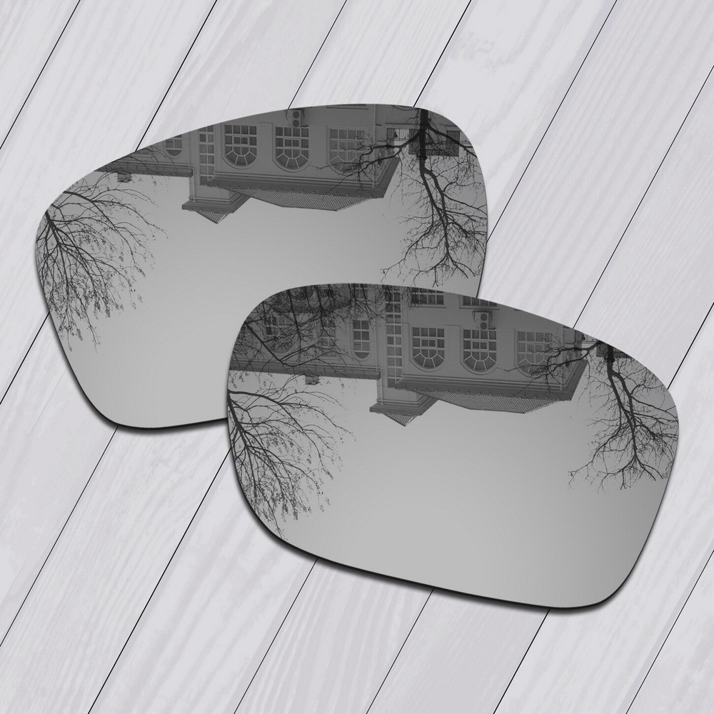 POLARIZED Replacement Lenses For-Oakley Jupiter Squared OO9135 - Silver Chrome