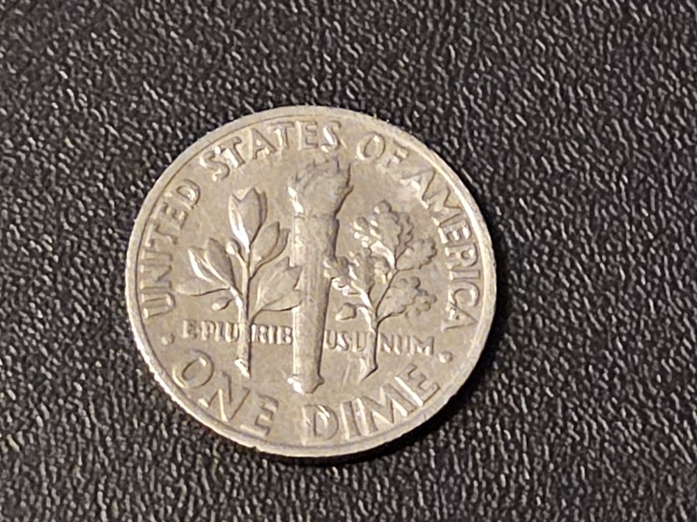 1977 Dime No Mint Mark