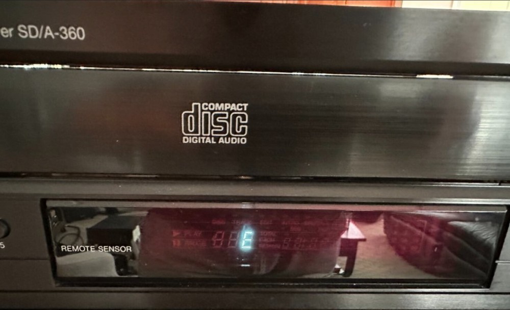 Carver SD/A-360 CD Player - Sensor to FIX "E" Error