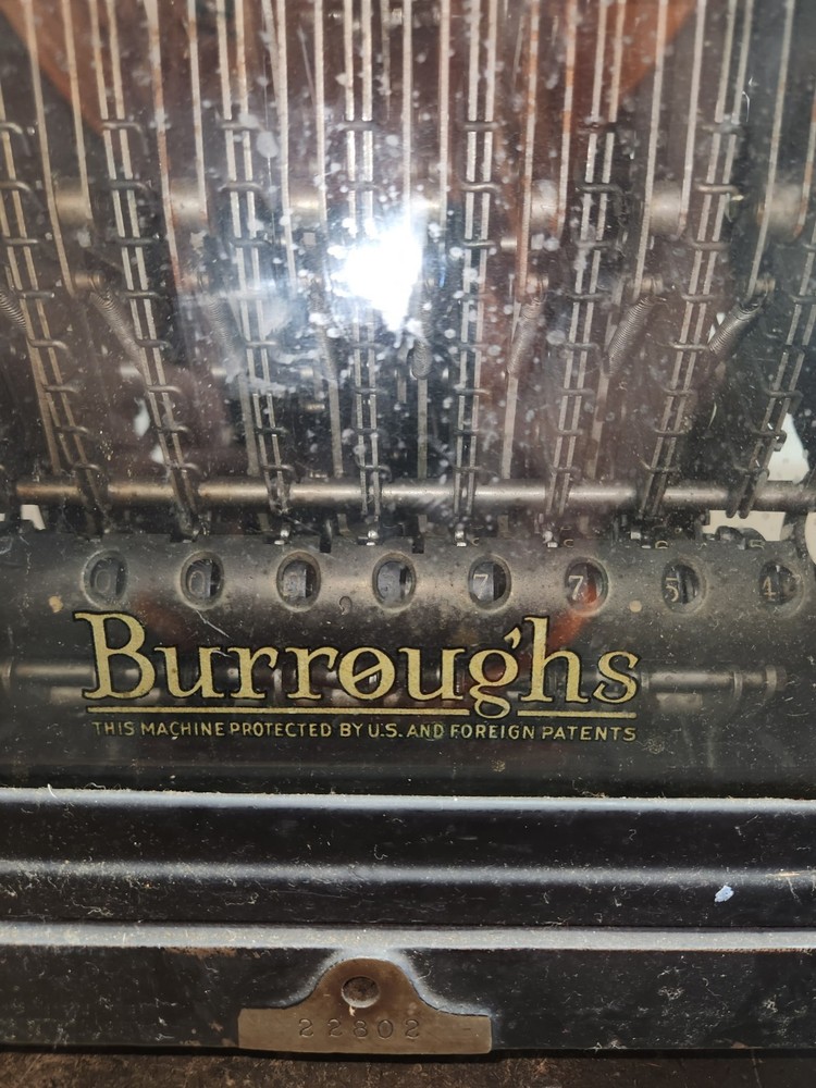 Burroughs Antique Adding Machine