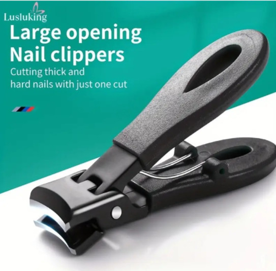 Wide Blade Nail Clipper Effortless Smooth Cut for Wide Thick Nails Sharp Durable