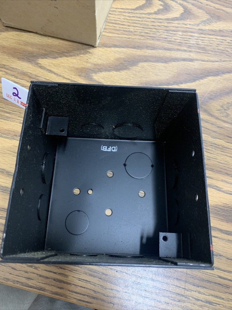 DFB 102362 Black Deep Flush Box