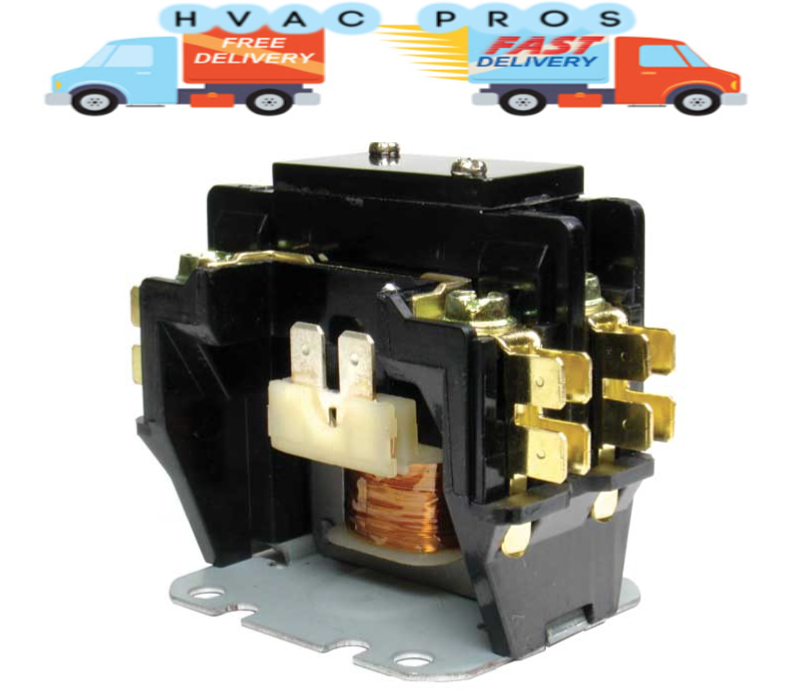 Rheem / Ruud Replacement Contactor - 1 Pole • 30 Amp • 24V Coil