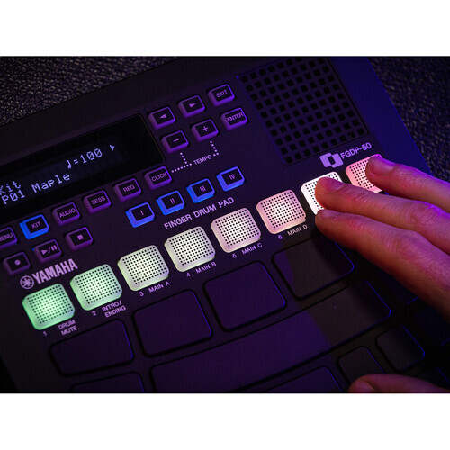 Yamaha Advanced Functionality, All-in-One, Ergonomic Finger Drum Pad - New!!