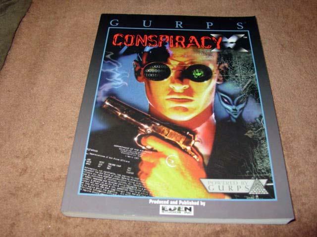 EDEN Studios - GURPS  - Conspiracy X booklet