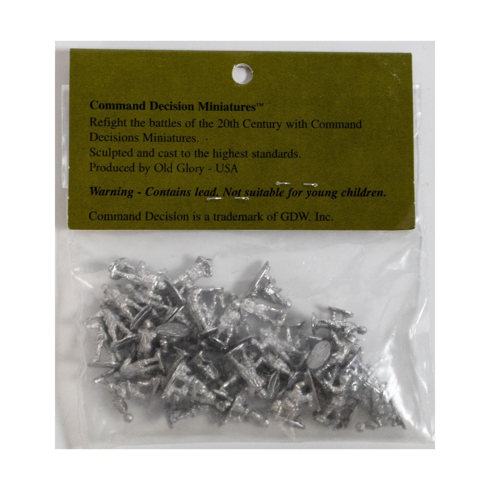 Old Glory Command Decision Italy 15mm Artillery Crew Pack New