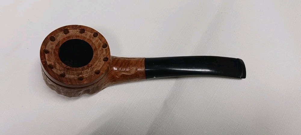 New The Doodler Medium Pot Briar Pipe Rough Surface