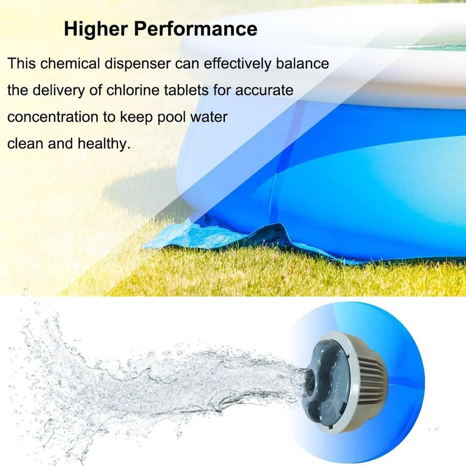 Swimming Pool Filter Chlorine Dispenser System Chlorine Distributor Replacement