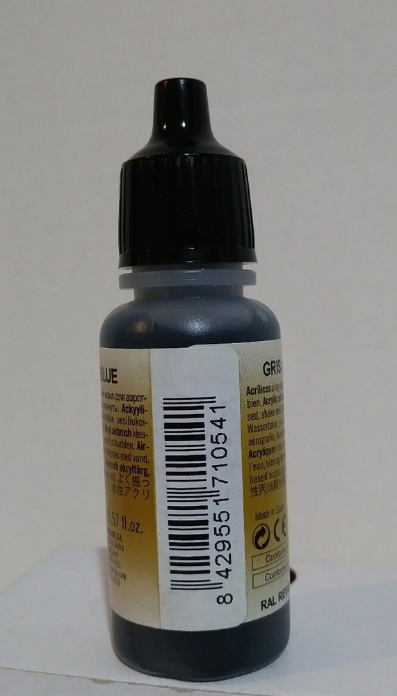 Vallejo Model Air 71.054 Dark Grey Blue 17ml