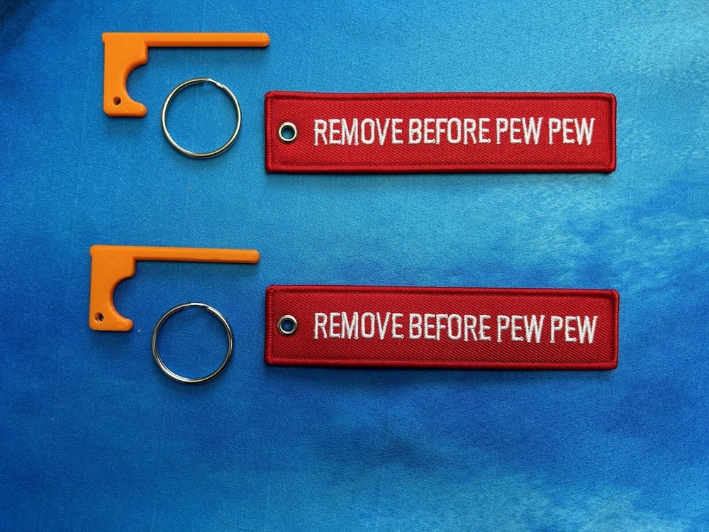 Empty Chamber Flags - 2 PACK - Safe, Clear Gun Indicator for Pistol and Rifle