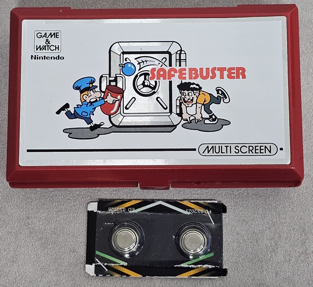 Nintendo Game & Watch Safe Buster Multi Screen