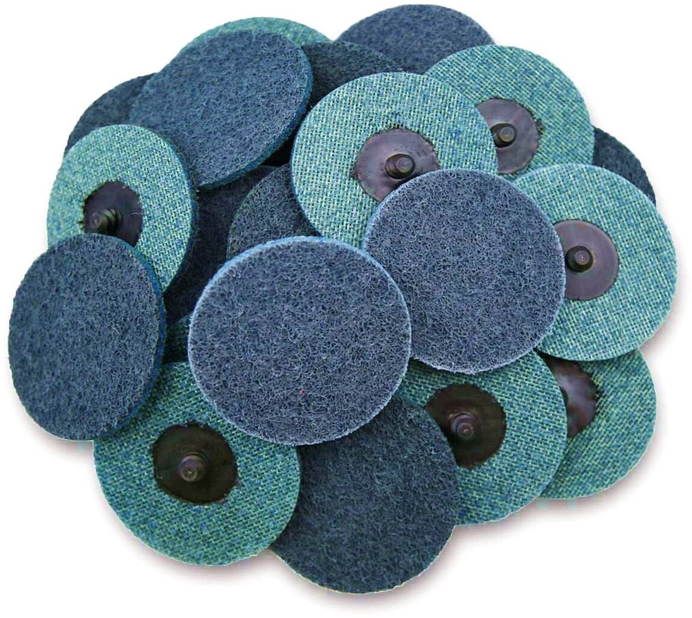 SATC 25 Pack 3in Fine Quick Change Disc Type R Surface Sanding Grinding Disc