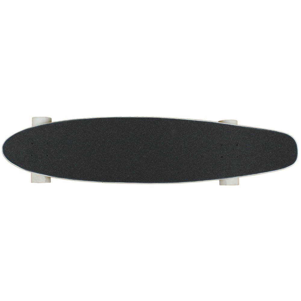 Moose Longboard Complete 9" x 40" Kicktail WHITE