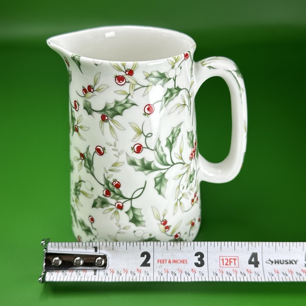 Reflections Fine Bone China Winterberry Pitcher small Gorgeous Pattern