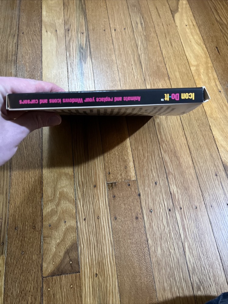 VTG 1992 Moon Valley ICON DO IT Big Box PC 3.5” Cursor COMPUTER DESIGN