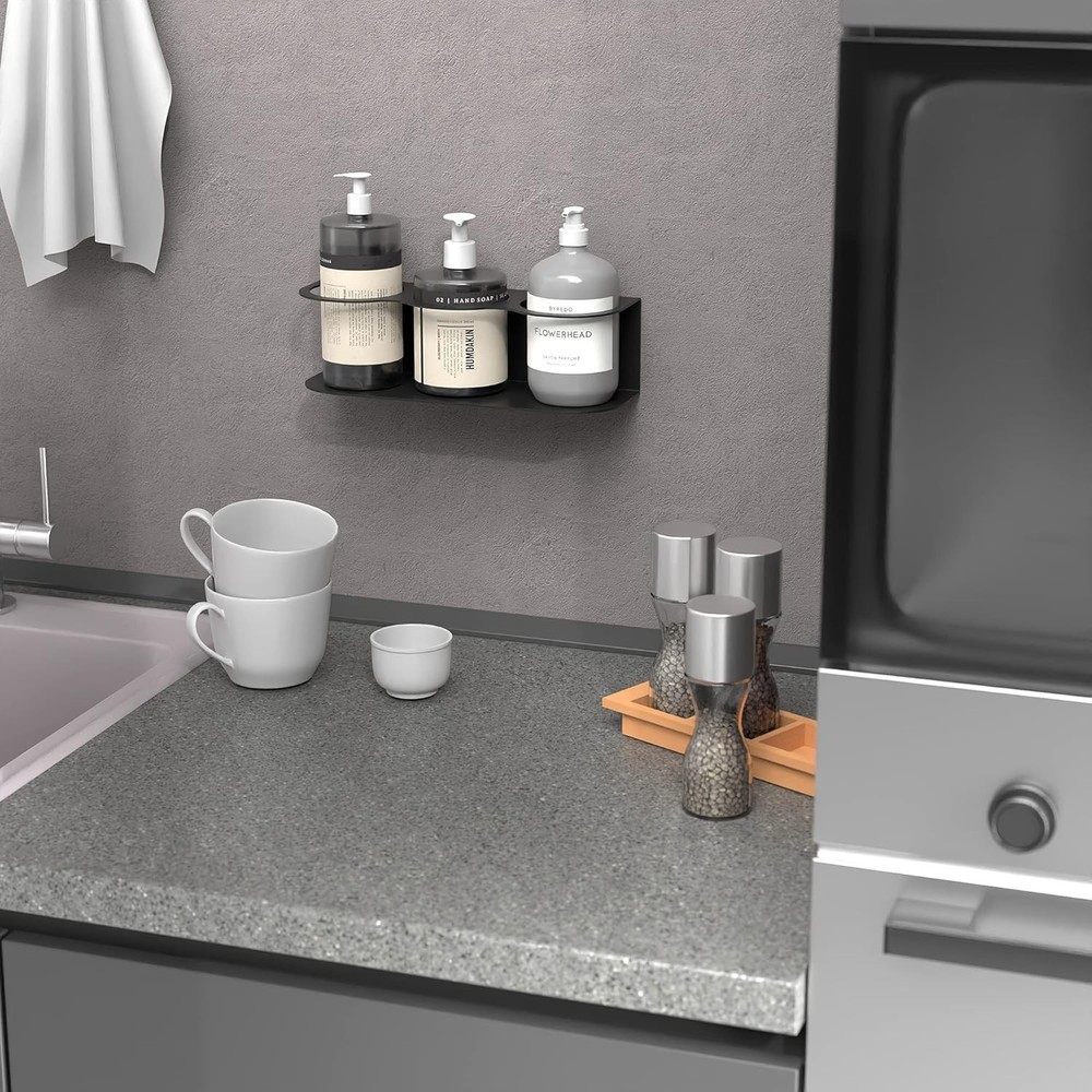 Heavy-Duty Steel Spray Bottle Organizer - Rust-Resistant & Efficient Storage