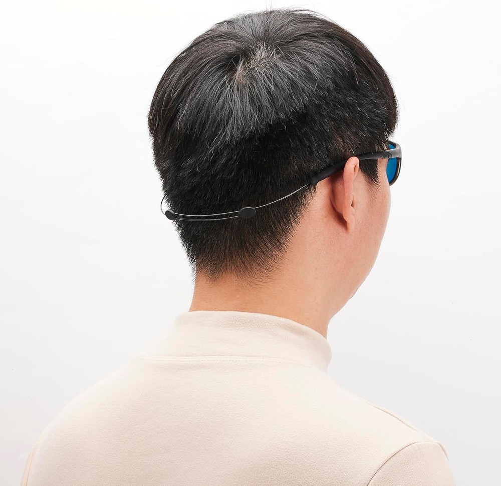 Gdnmpat Sunglasses Strap - Glasses Strap, No Tail Adjustable Eyeglasses Straps E