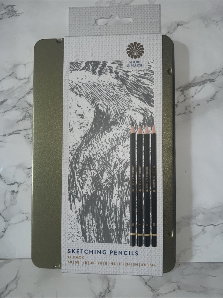 Shore & Marsh Sketching Pencils 12 Pack