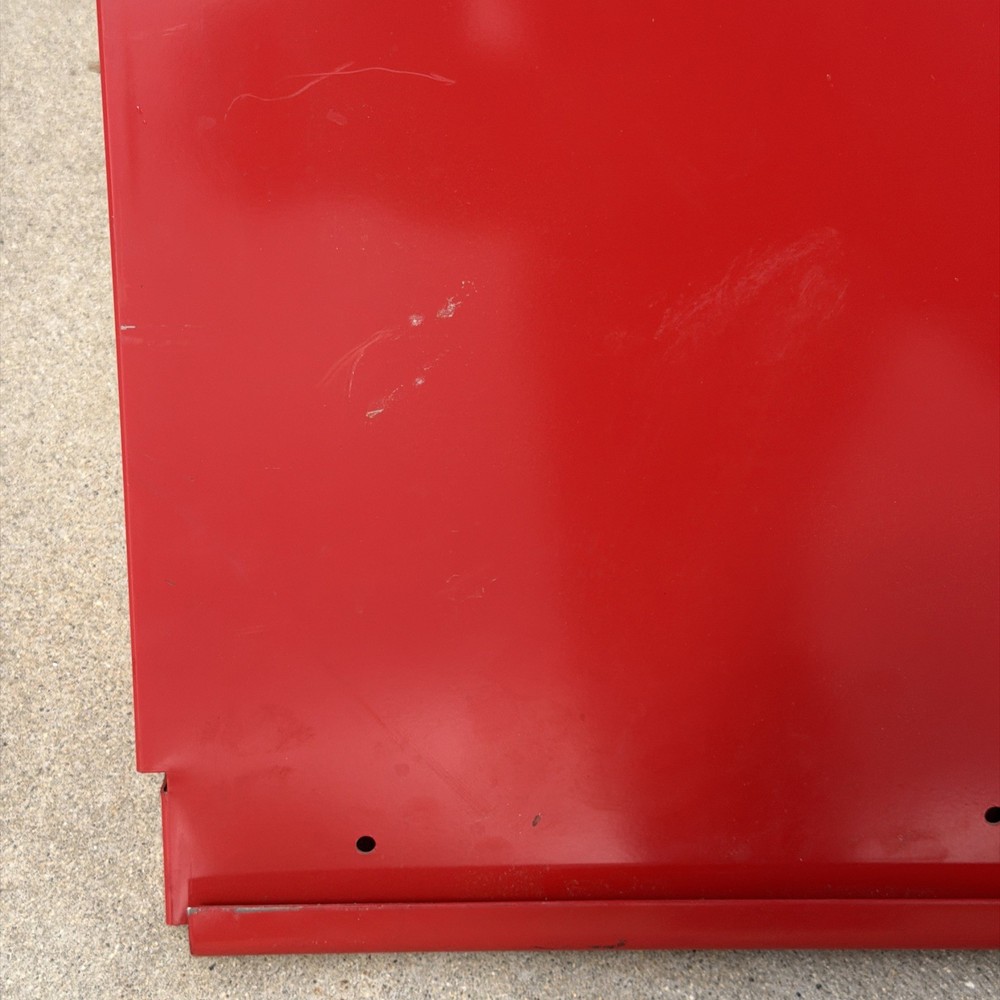 Craftsman Tool Box Side Hanging Folding Table Shelf Bench Tray Red