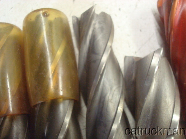 7 pcs. 1" & 7/8" Shank End Mills - All sharp & ready to use!