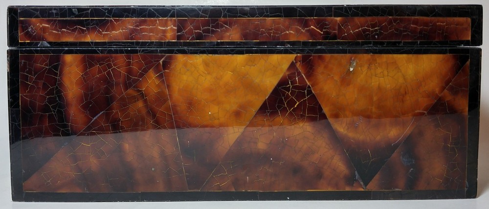 John Richard Tenshell Rectangular Box Brown Designer Accessory Midcentury Modern
