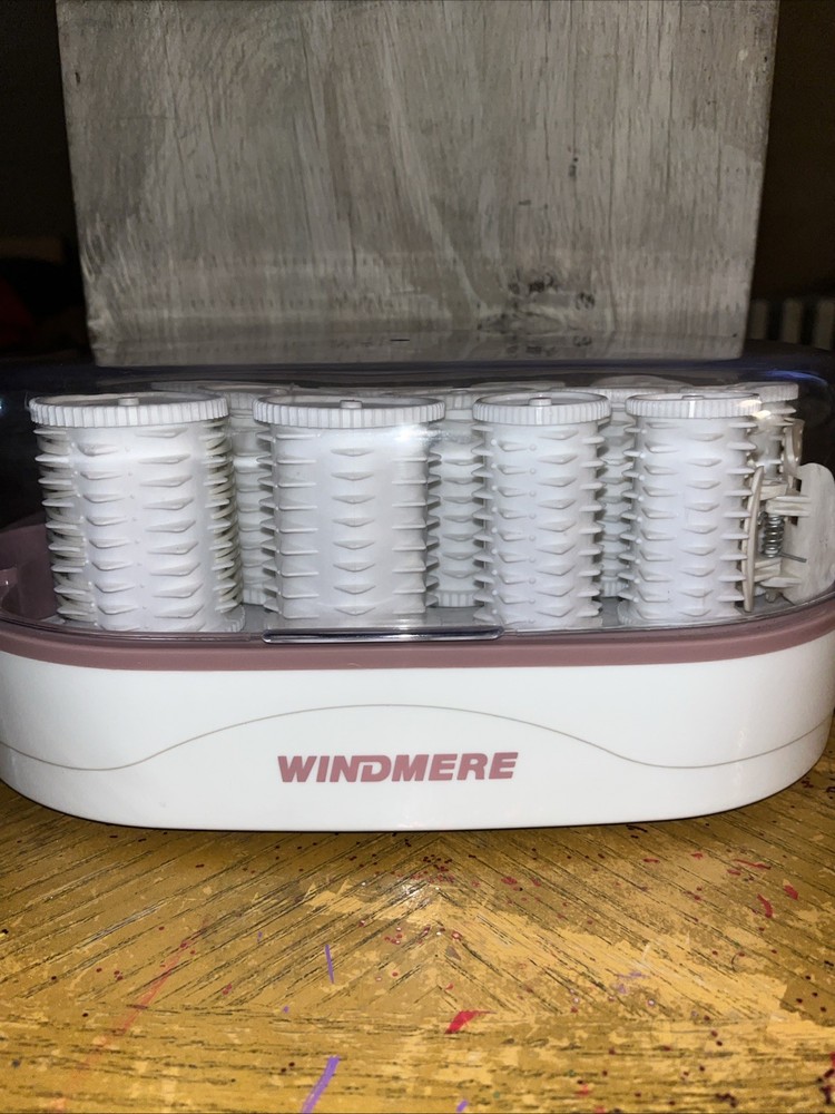 Vintage Windmere Large Volume Hot Rollers Hairsetter Model HHS-12 Works Tested