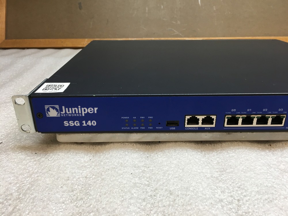 Juniper Networks SSG-140-SB Network Device Secure Services VPN Gateway Firewall