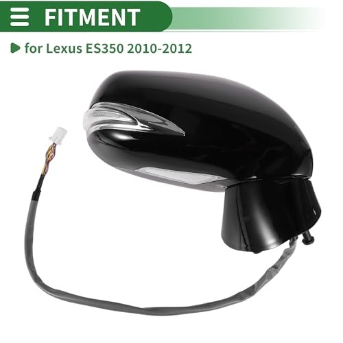 11 Pins Right Passenger Side Door Mirror Replacement for Lexus Right Side