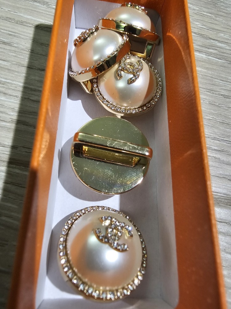 Authentic LIMITED FIVE Chanel 2024 Christmas Charms Set
