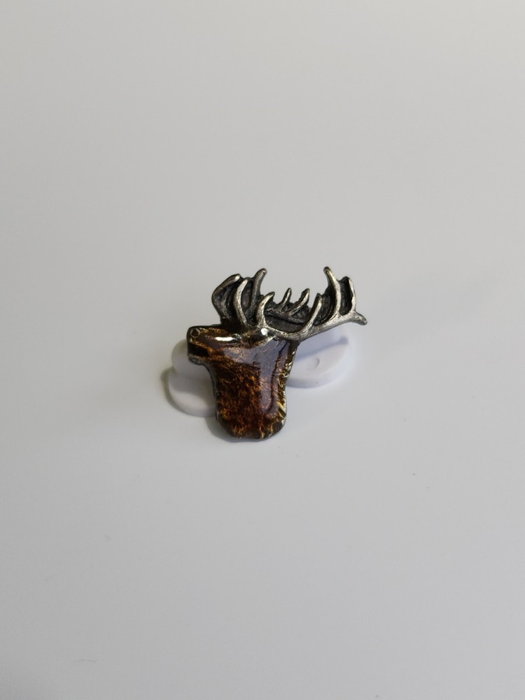 Deer Or Elk Lapel Pin Small Size