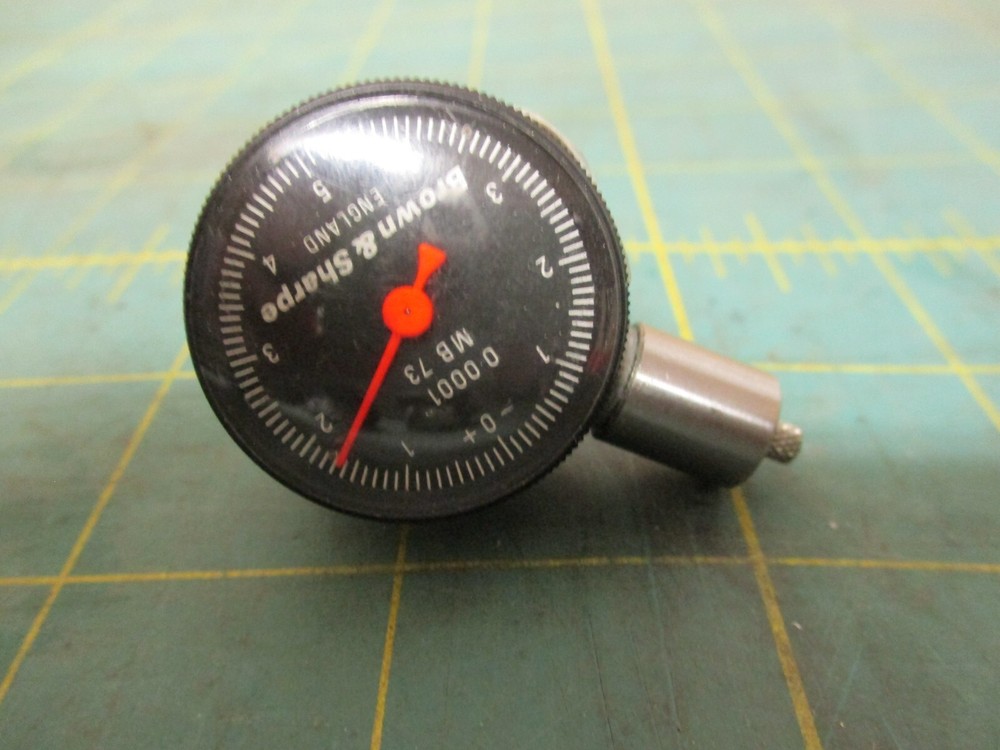 MACHINIST TOOL * DIAL INDICATOR * BROWN & SHARPE * MB73 * 0.0001