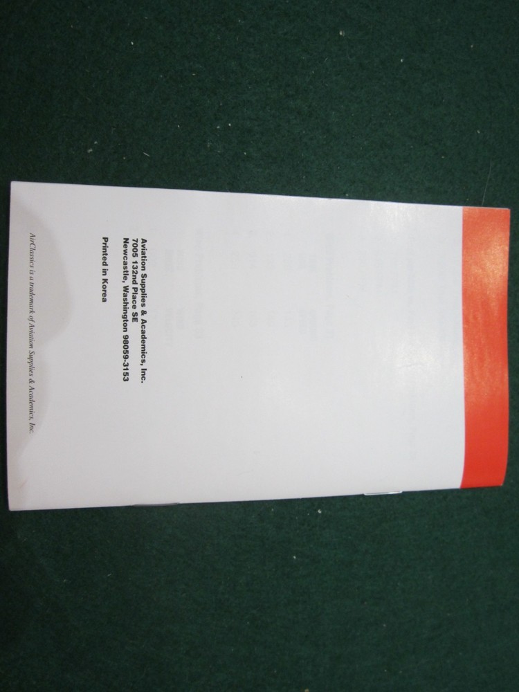 ASA Air Classics E6-B Flight Computer and Manual Metal pdq Visual Airport Guide