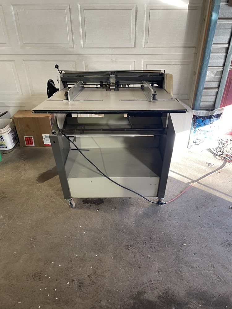 Rosback 223A TrueLine perf/score/slit machine