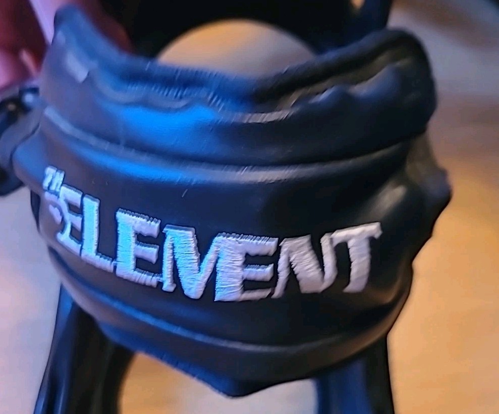 5th Element STEALTH 3 Snowboard Bindings Medium Good Condition - No Hardware