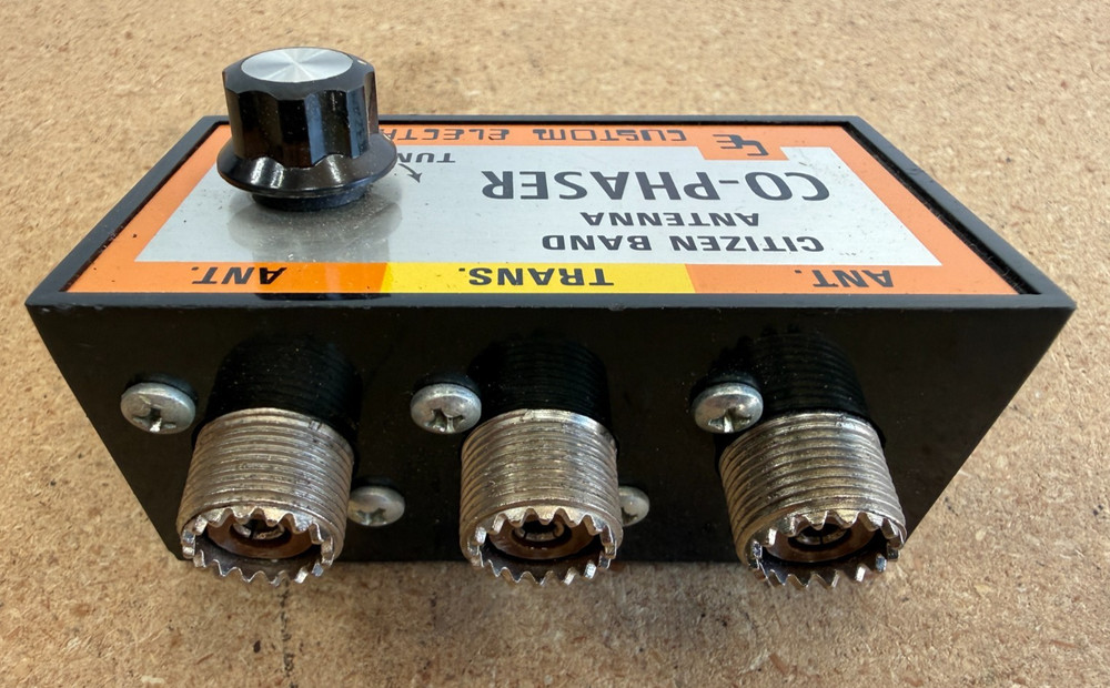 Vintage Custom Electronics Citizen Band Antenna Co-Phaser