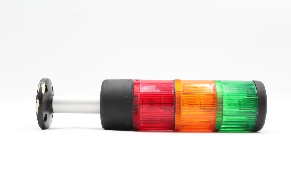 Telemecanique XVAL3C 3 Color Stack Light (Red/Orange/Green)