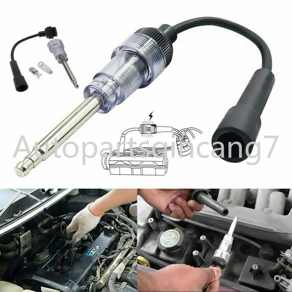 SPARK PLUG TESTER Ignition System Coil Engine In Line Auto Diagnostic Test Tool