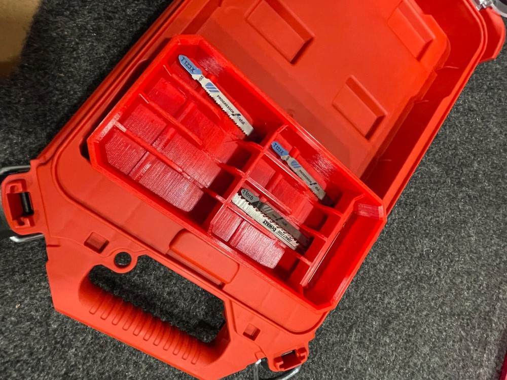 Milwaukee Packout Slim Jigsaw Long Bin