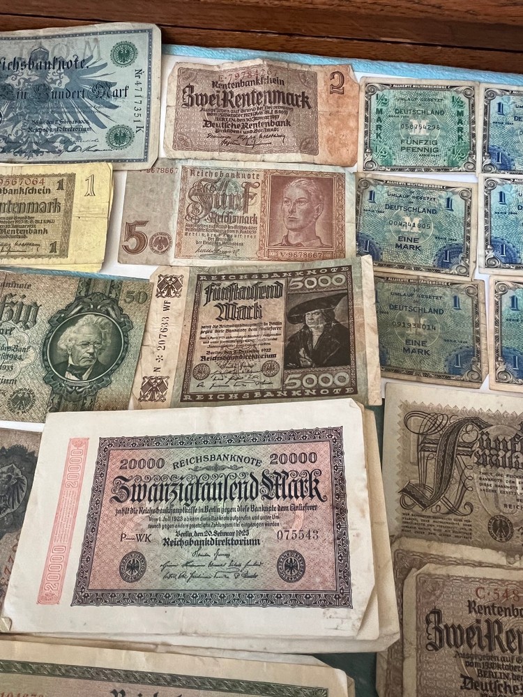 WW2 20 REICH MARKS BANK NOTE