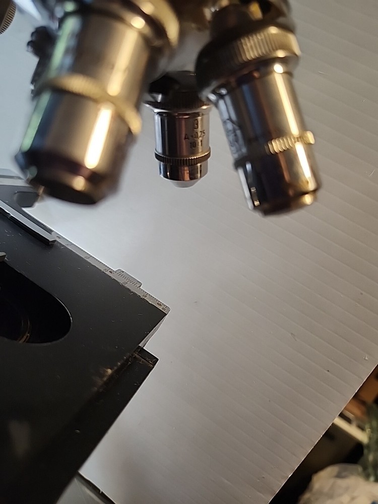 Ernst Leitz Wetzlar Binocular Microscope #413725