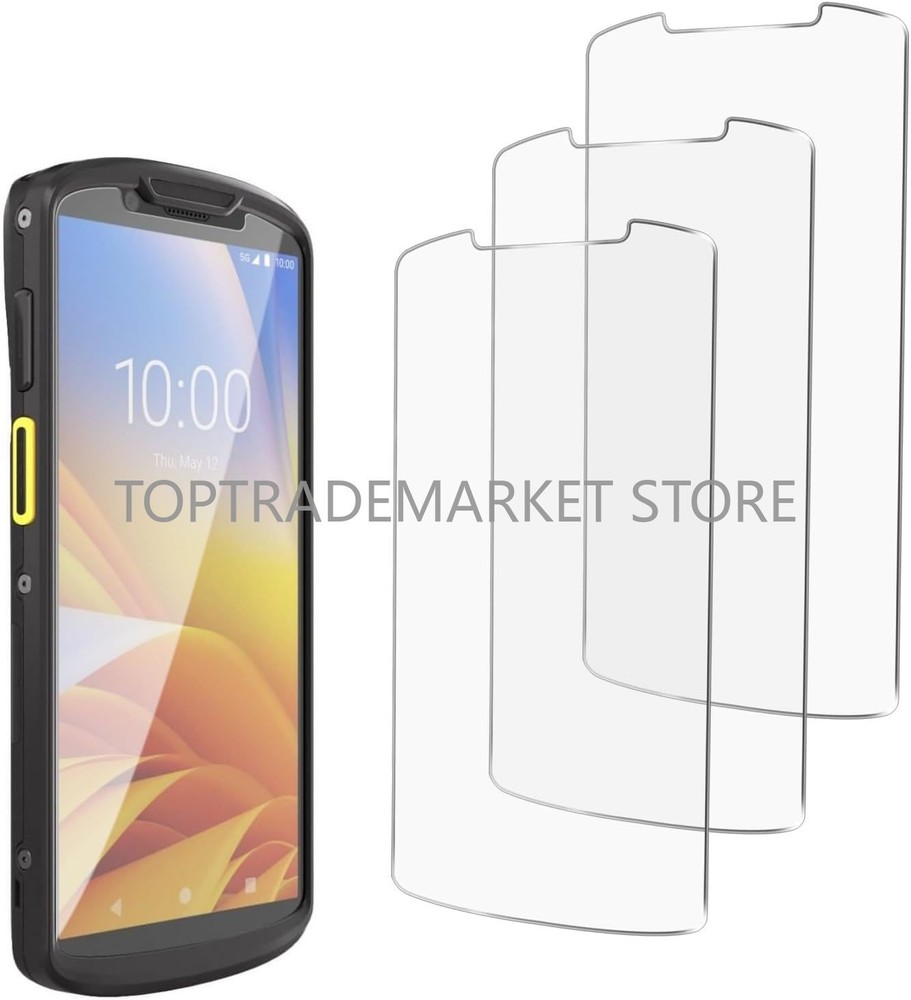 US 2PCS Tempered Glass Screen Protector for Zebra Symbol TC53 TC58