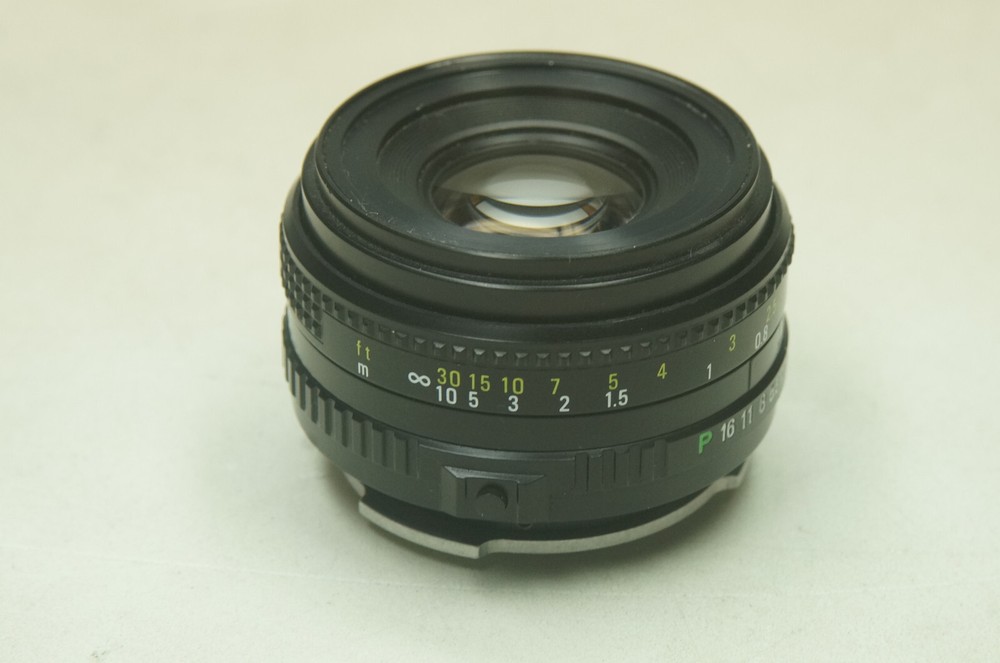 Unknown Prime Lens with f/2.0 Maximum Aperture with Unknown Mount