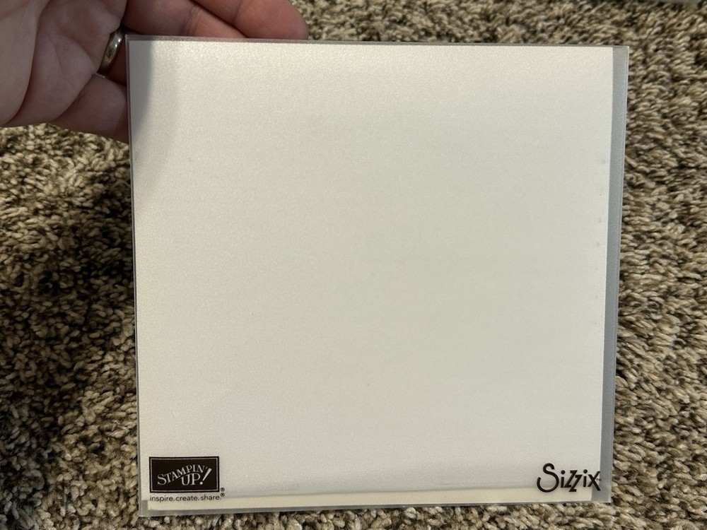 Stampin' Up! Sizzix Big Shot WINDOW BOX Thinlits Dies 142762 Retired - EUC!