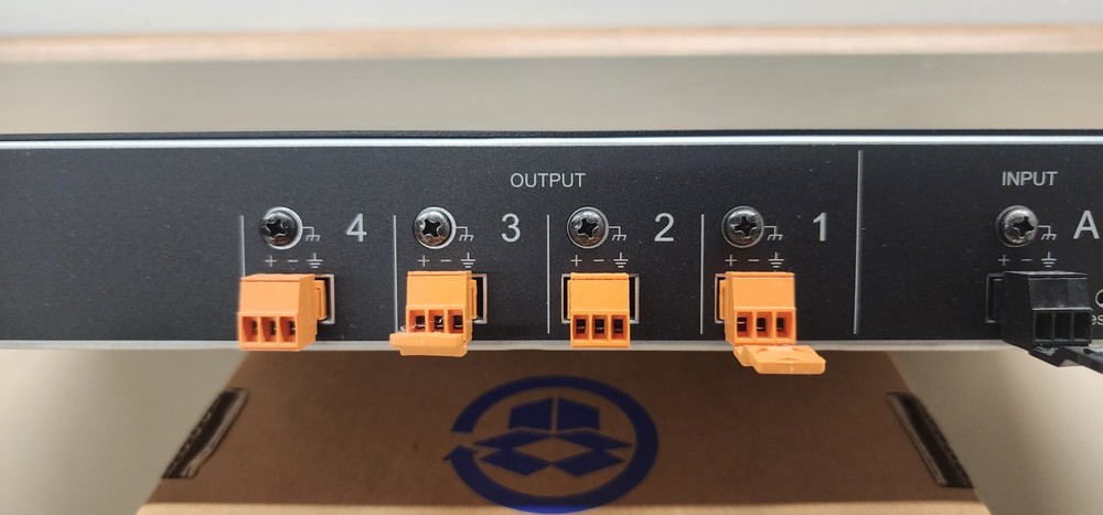 Shure MXWANI4 MicroFlex Wireless Audio Network Interface