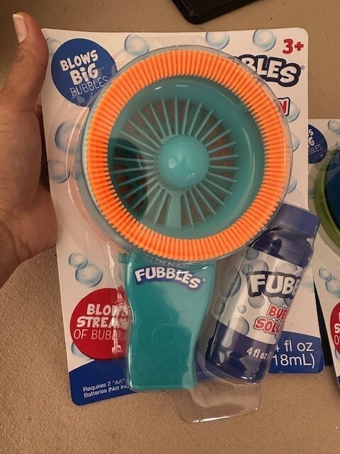 Fubbles Big Bubble Fan - Blue
