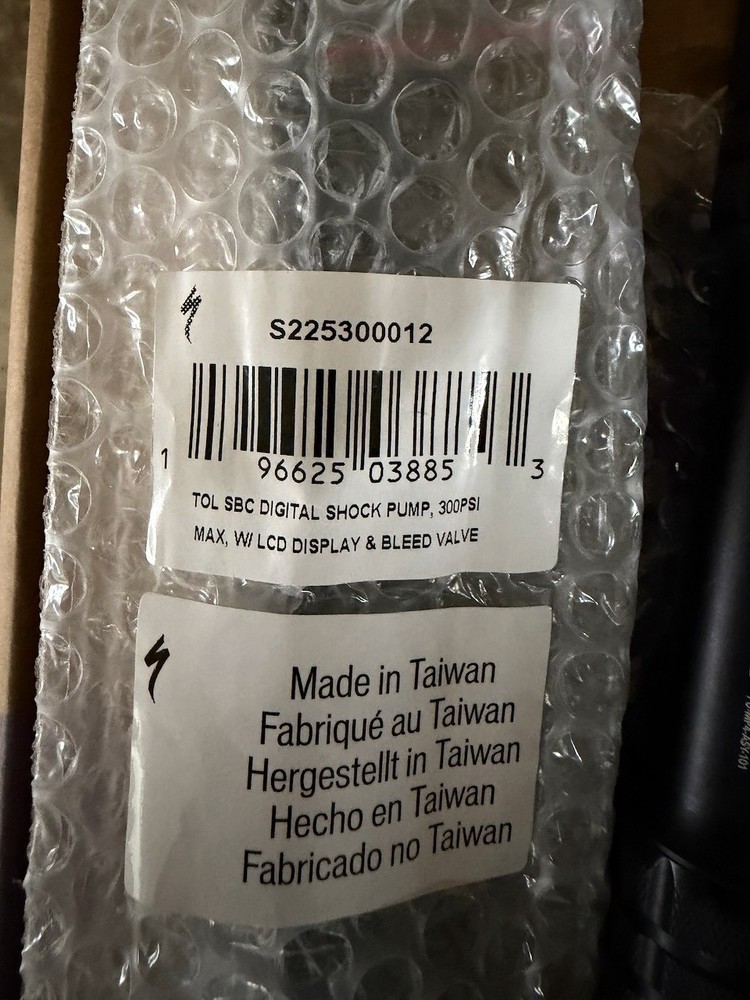 Specialized Digital Shock Pump 300psi max